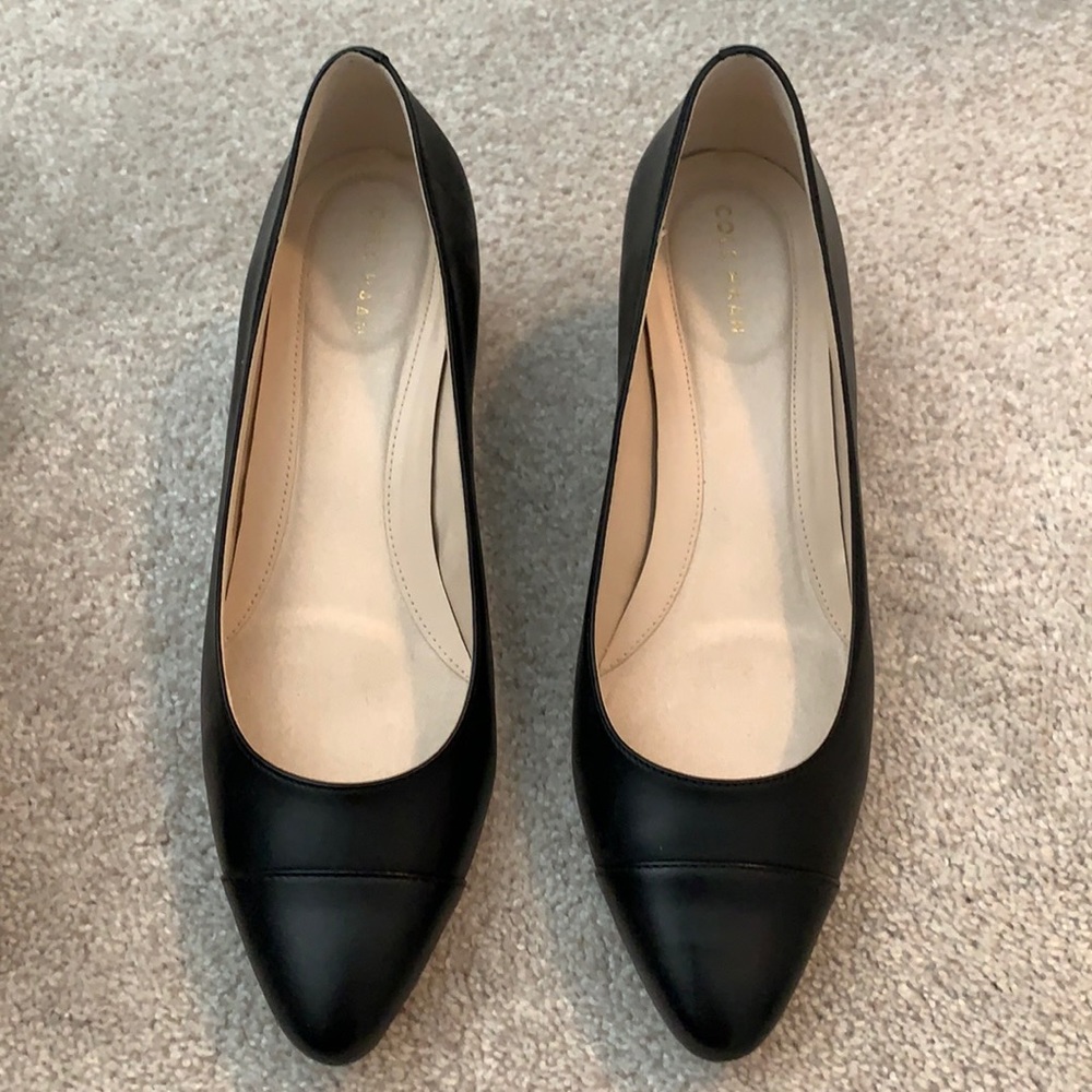 Cole Haan women’s go to pump black heels size 8